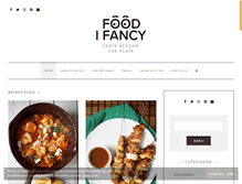 Tablet Screenshot of foodifancy.com